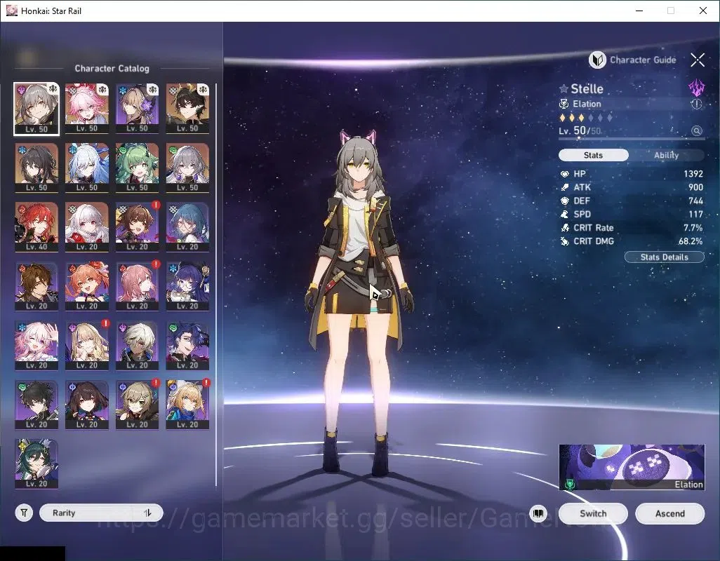 Honkai Star Rail Accounts Asia|TL 37|5 Limited|Evanescia,Jingliu,Huohuo,Ruan image 4