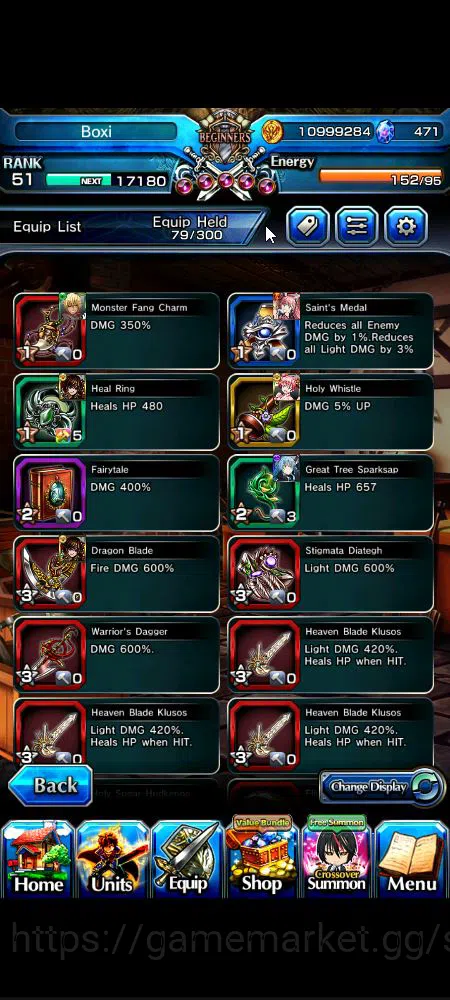 Grand Summoners Accounts Global|Rank 51|471 cc|4 Ascend+ 2 TW|[Veldora,Bunn image 14