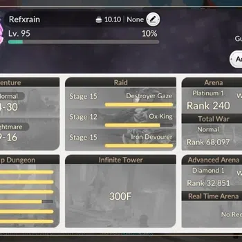 Seven Knights Re:Birth Accounts Global|FullEX7(GelidusTC1,MeliaTC1,Rosie,Juri,Fai)|36