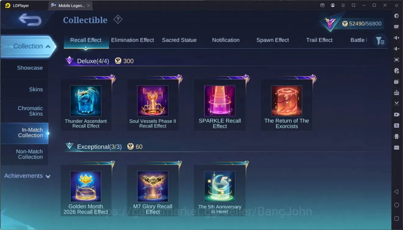 Mobile Legends: Bang Bang Accounts Collector Global|Hero 99|Skin 201|Renowned|Prime Granger|KOF Karina|5-STAR 15