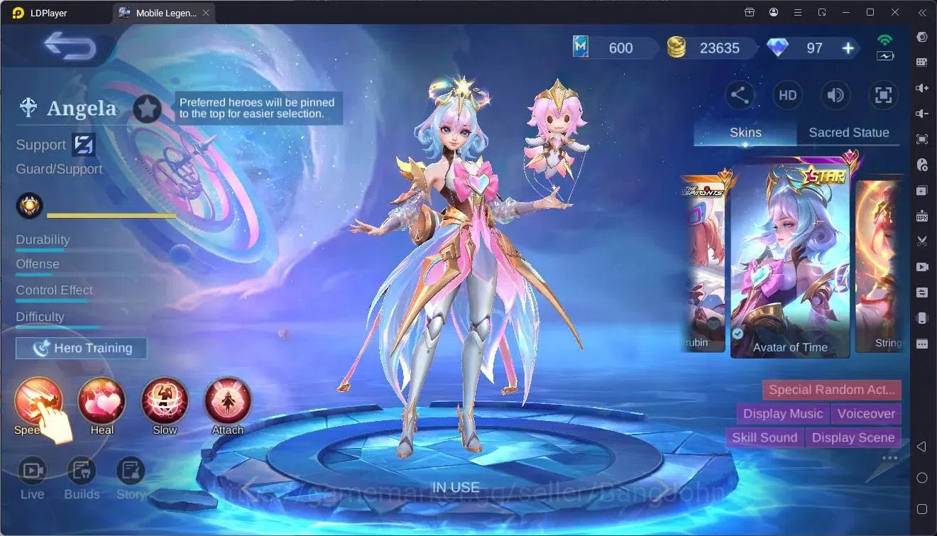 Mobile Legends: Bang Bang Accounts Collector Global|Hero 99|Skin 201|Renowned|Prime Granger|KOF Karina|5-STAR 20
