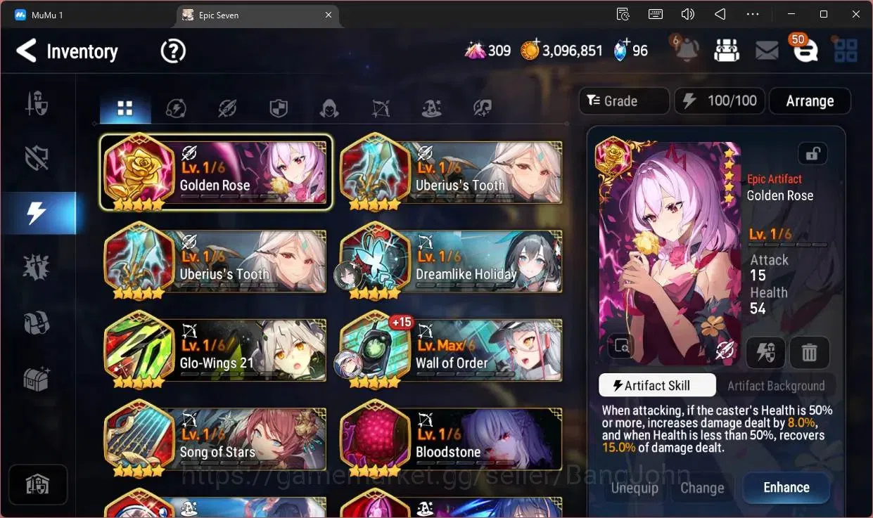 Epic Seven Accounts Global | 8 ML(E Ilynav,RO Light,SB Sezan,US Choux, image 17