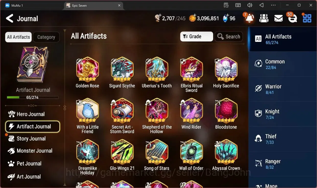 Epic Seven Accounts Global | 8 ML(E Ilynav,RO Light,SB Sezan,US Choux, image 7