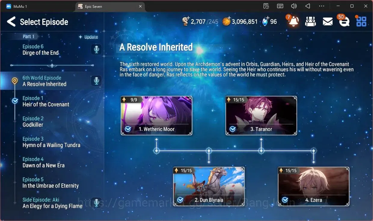 Epic Seven Accounts Global | 8 ML(E Ilynav,RO Light,SB Sezan,US Choux, image 8