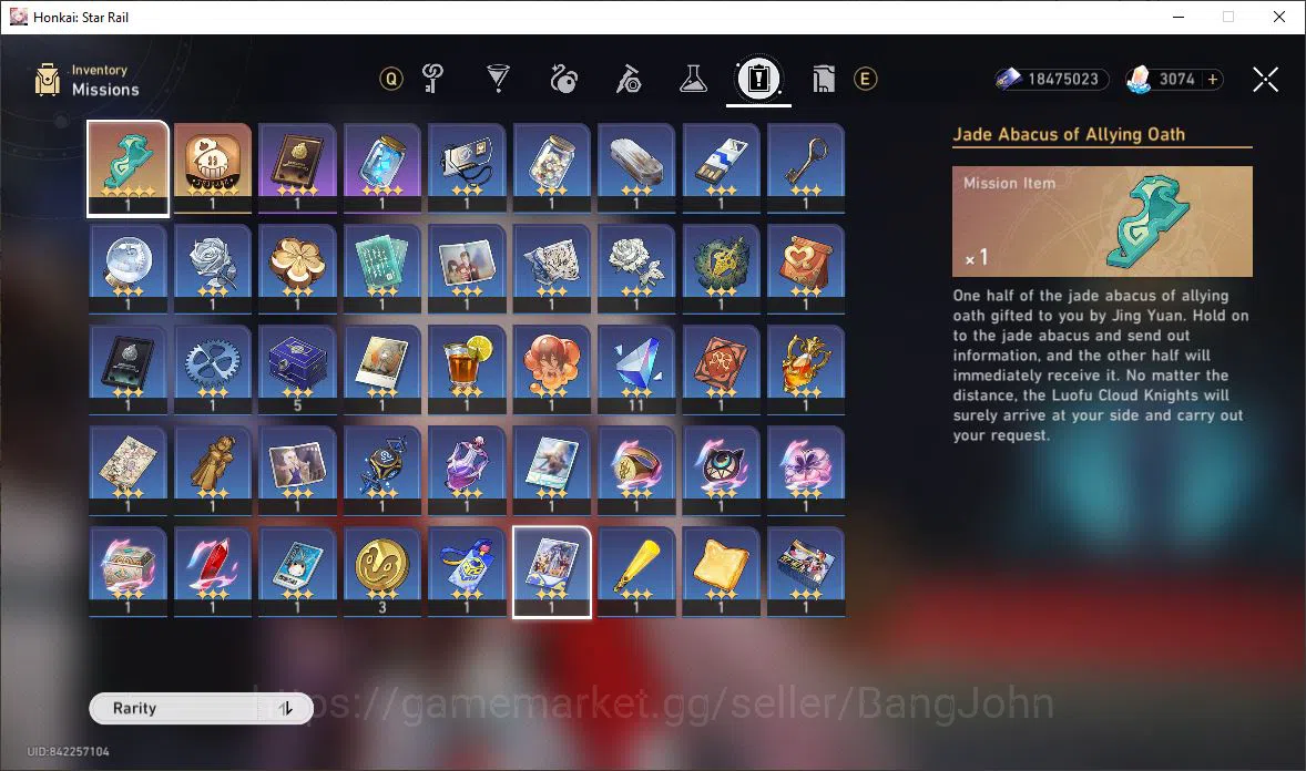 Honkai Star Rail Accounts [ASIA] TL 67 | 9 Limit | Sparxie | Silver Wolf | D image 5