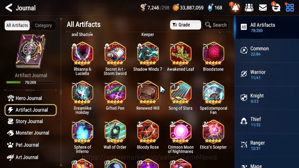 Epic Seven Accounts GLOBAL Unverif|New Era|9 ML(Salome,BArunka,LOTScal image 14