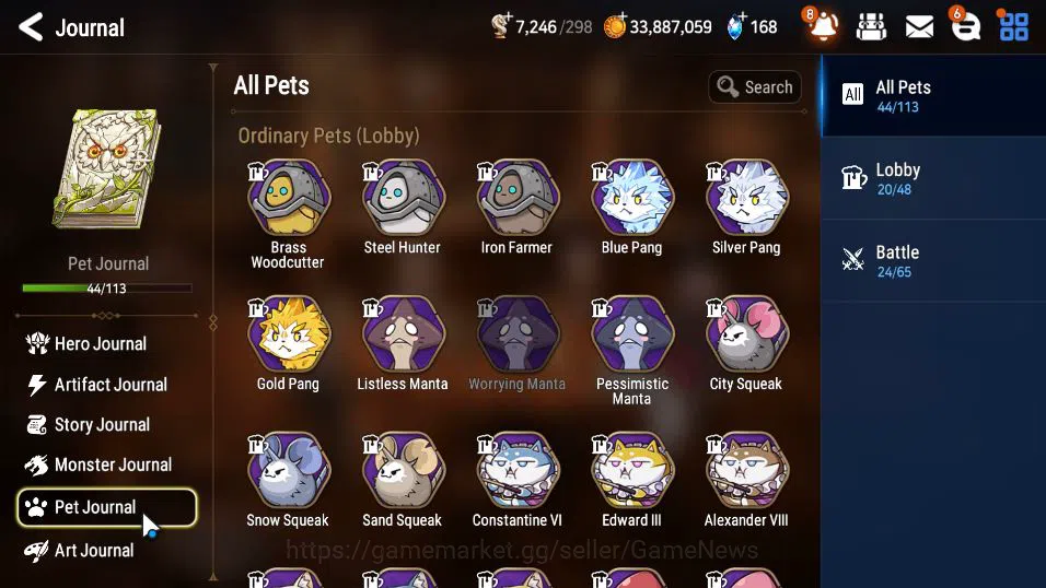 Epic Seven Accounts GLOBAL Unverif|New Era|9 ML(Salome,BArunka,LOTScal image 3
