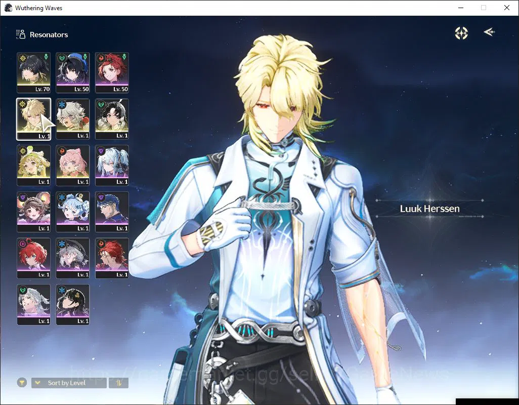 Wuthering Waves Accounts NA|UL 46|1 Limited|[Luuk Herssen RC 4]+Sign|DB Lv3 image 2