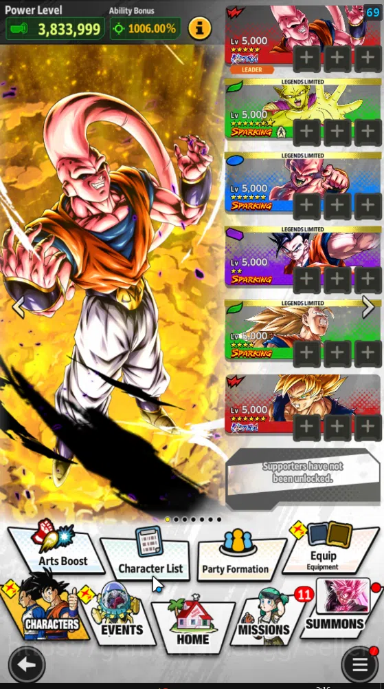 Dragon Ball Legends Accounts 142,2M Total Power|LV 148| 2UL+7LL|SS Goku(Red),Ul image 2