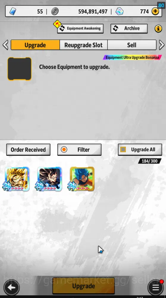 Dragon Ball Legends Accounts 142,2M Total Power|LV 148| 2UL+7LL|SS Goku(Red),Ul image 8