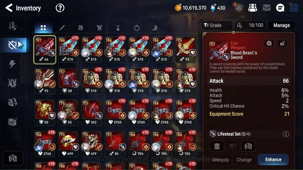 Epic Seven Accounts GLOBAL Unverif|New Era|2 ML(LW Peira,Solitaria otS image 10