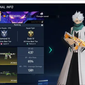 Blood Strike Accounts Others Asia|1 Eternal Striker:Zero-Odashadow|3 Ultra Guns:Vector-FF,MCX-Meltdown,MP7-VG|14 Legendary