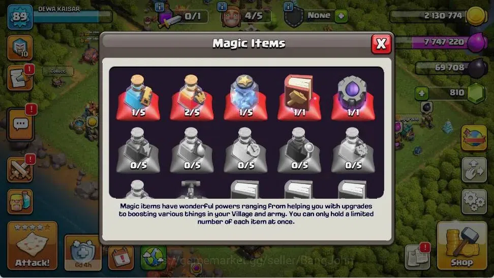 Clash of Clans Accounts Global |TH 11-BH 8|LVL 89|BK 41,AQ 42,MP 29,GW 20, image 3