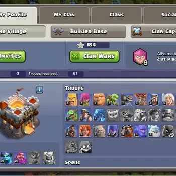 Clash of Clans High-End Global |TH 11-BH 8|LVL 89|BK 41,AQ 42,MP 29,GW 20, image 1