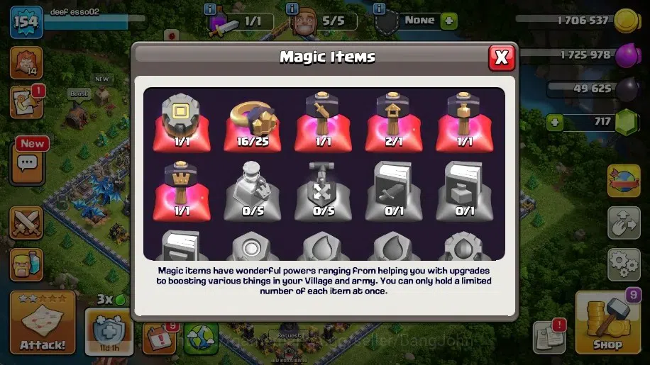 Clash of Clans Accounts Global|TH 14-BH 7|4 Gold & 3 Legend Skins|Lvl 154| image 4