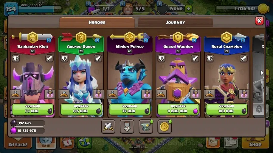 Clash of Clans Accounts Global|TH 14-BH 7|4 Gold & 3 Legend Skins|Lvl 154| image 7