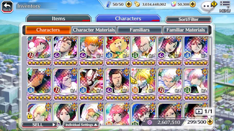 Bleach: Brave Souls Accounts [GLOBAL]50K Orb|Rukia 10th Anniv,Santa Society(Gis image 6