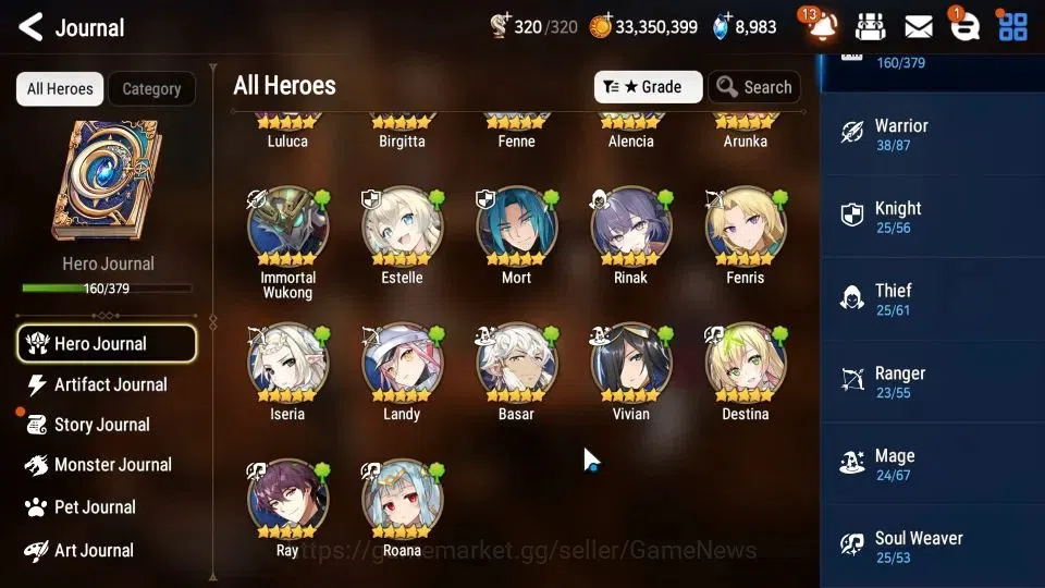 Epic Seven Accounts ASIA Unverif|11 ML[LOT Scales,RoFLight,NM Luna,Str image 9