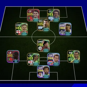 eFootball Accounts Legends & Iconic Players EFOOTBALL 2026 | EPIC CAFU BEST CARD,RIO FERDINAND,G BATISTUTA,VIONZA,RONALDO