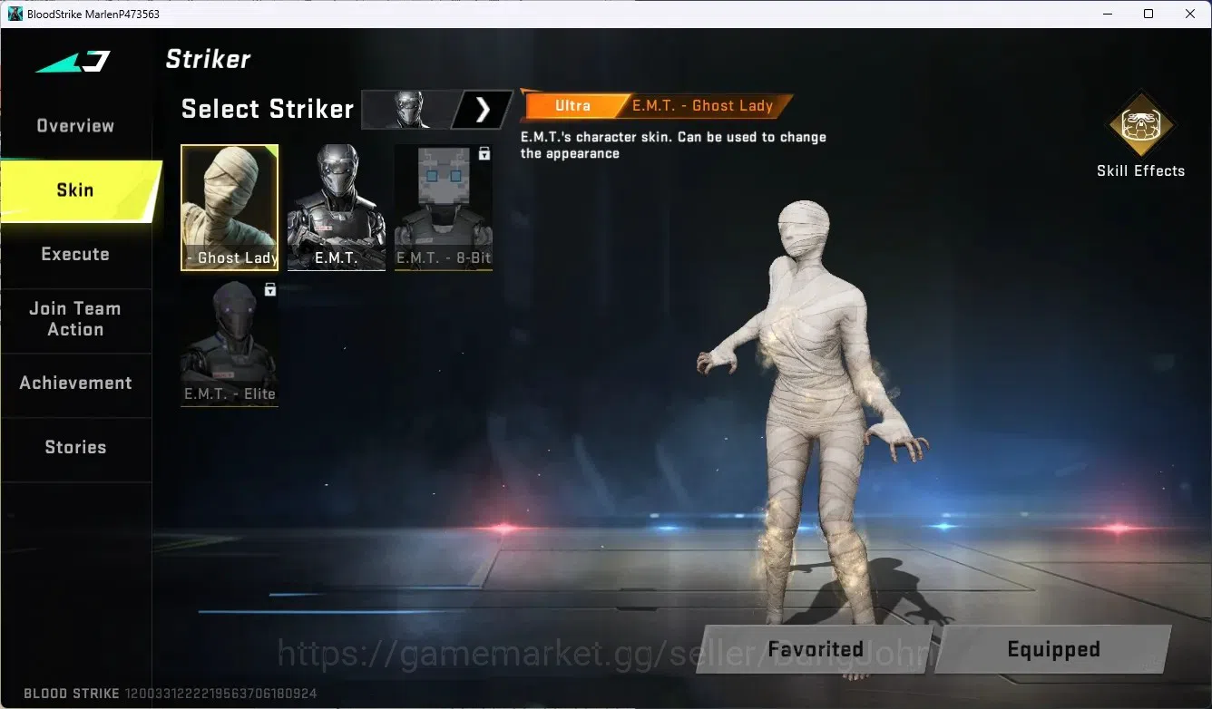Blood Strike Accounts ASIA|4 Legendary Guns|Collab Ethan-Byakuya Kuchiki image 8