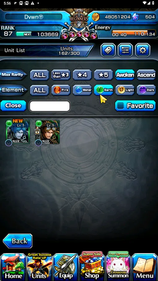 Grand Summoners Accounts GLOBAL | Ascend 14 | Houka TW, Mako TW, Fen,Summer image 7