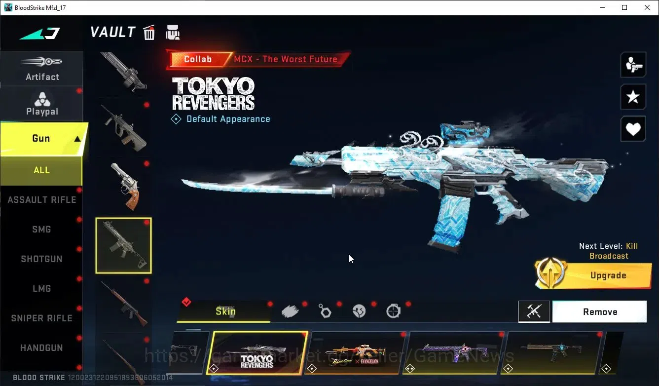 Blood Strike Accounts ASIA|ETERNAL DeAgle+Collab TR MCX,FN2000,Takemichi image 11