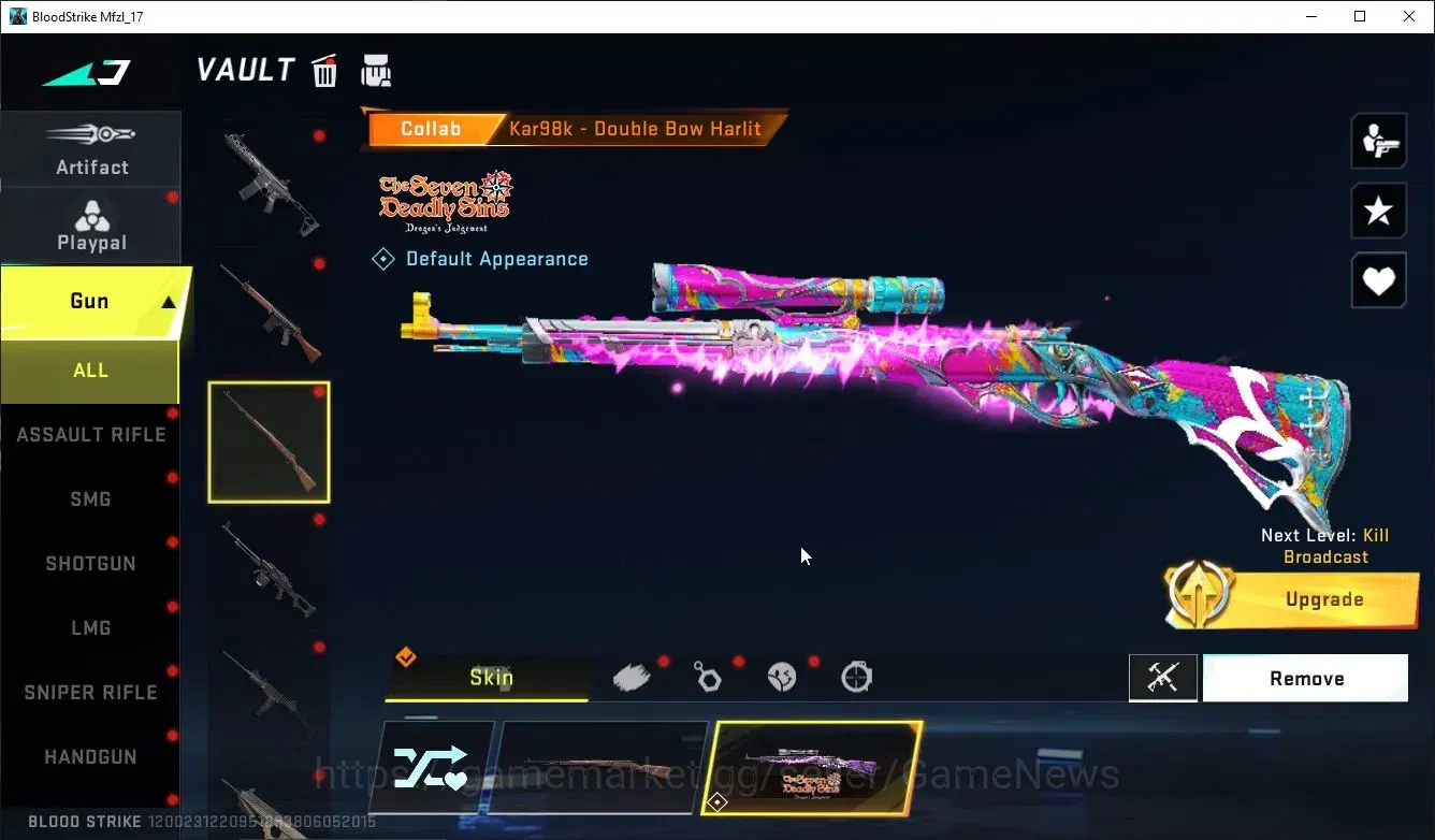 Blood Strike Accounts ASIA|ETERNAL DeAgle+Collab TR MCX,FN2000,Takemichi image 14