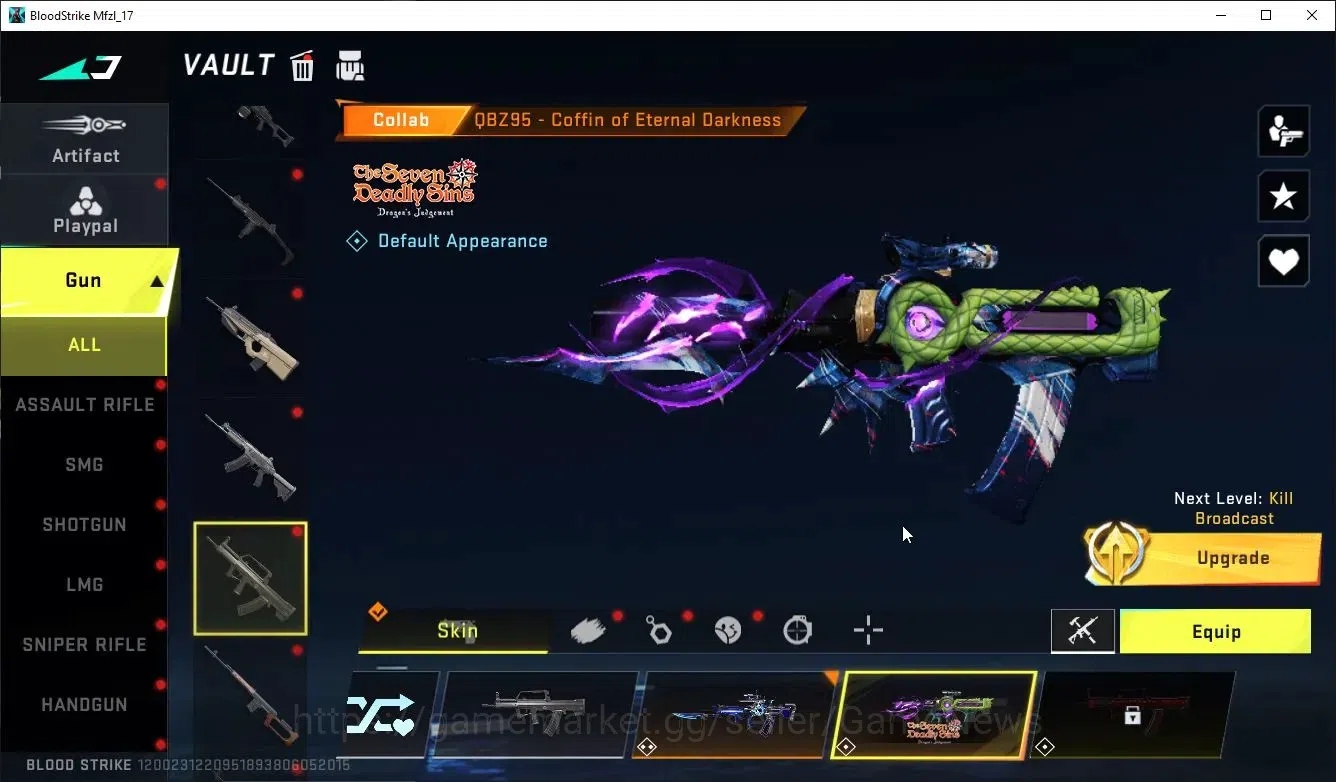 Blood Strike Accounts ASIA|ETERNAL DeAgle+Collab TR MCX,FN2000,Takemichi image 15