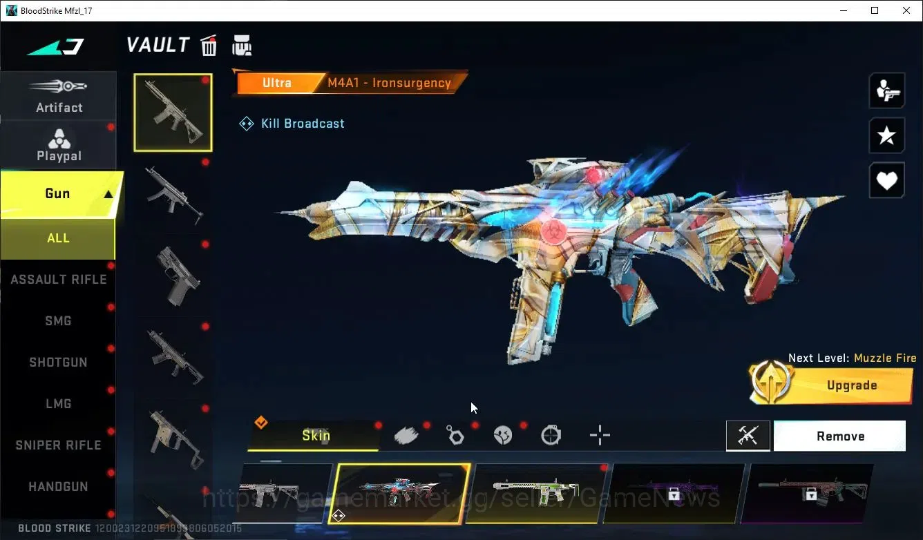 Blood Strike Accounts ASIA|ETERNAL DeAgle+Collab TR MCX,FN2000,Takemichi image 16