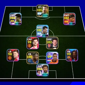 eFootball Accounts Legends & Iconic Players Android|PW3046|VozinhaShowT,LuisDiazShow T,Sergio Aguero Epic,PE Aubameyang