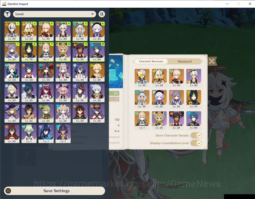 Genshin Impact Accounts ASIA|AR 55|4 Limited+3(*5Weapon)|MualaniC1+sign,Xi image 1