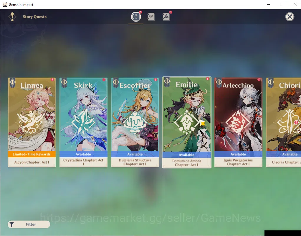 Genshin Impact Accounts ASIA|AR 55|4 Limited+3(*5Weapon)|MualaniC1+sign,Xi image 12