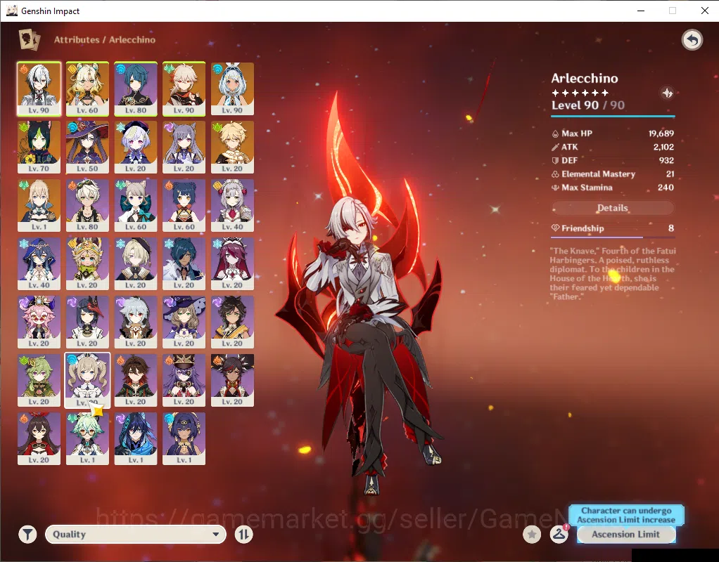 Genshin Impact Accounts ASIA|AR 55|4 Limited+3(*5Weapon)|MualaniC1+sign,Xi image 3