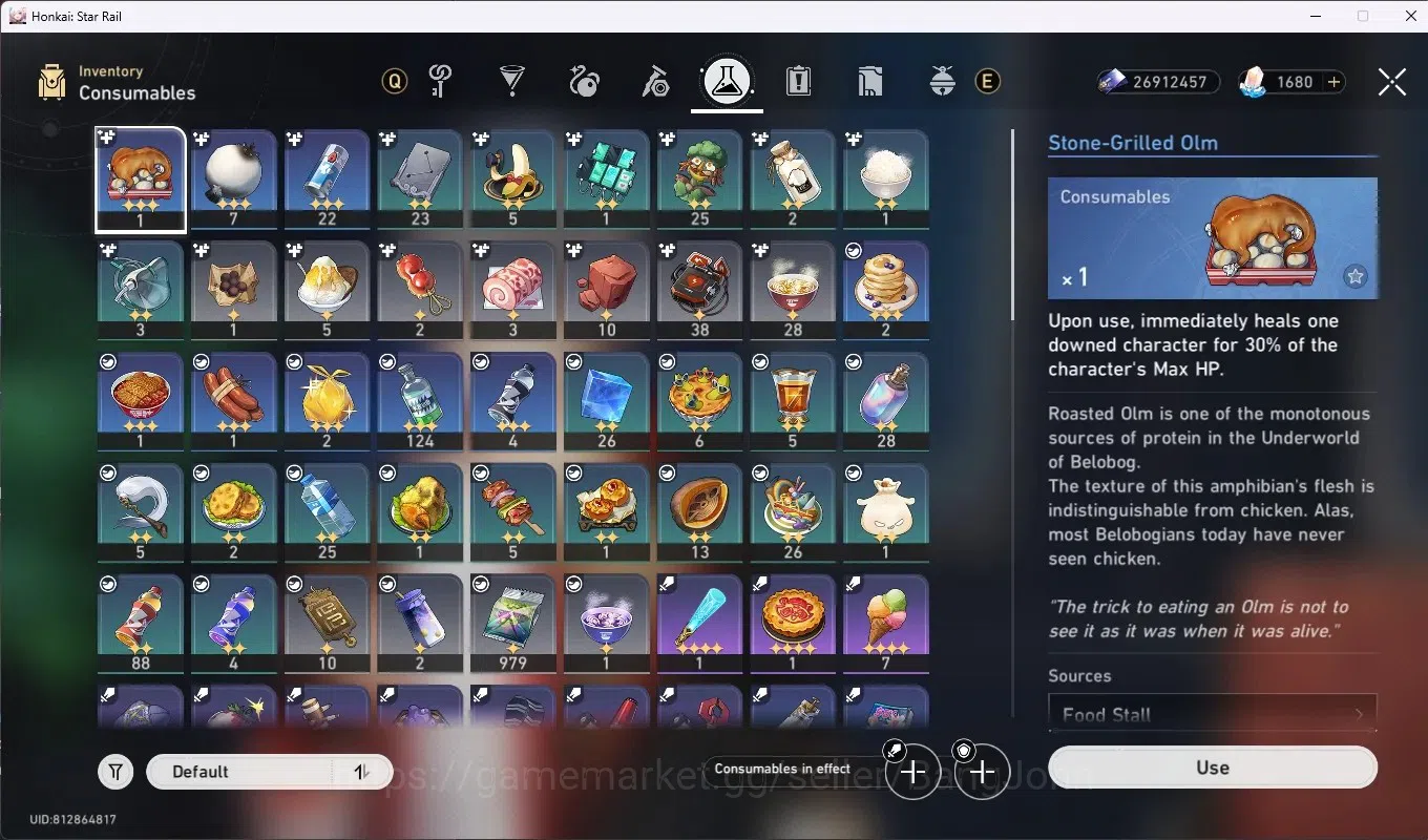 Honkai Star Rail Accounts ASIA|TL 70|24 Limited [CastoriceC2,Acheron,Jiaoqiu image 20