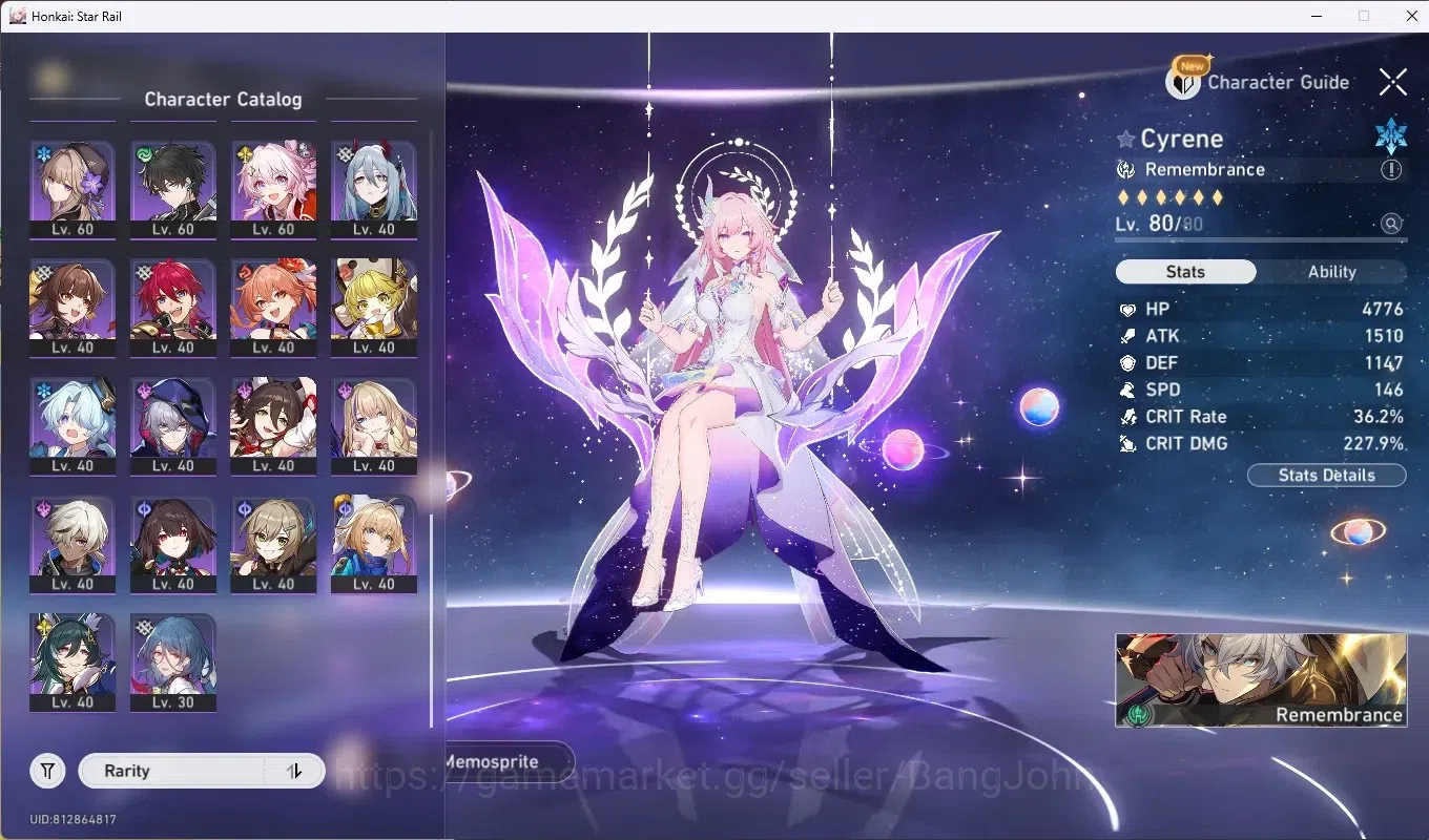 Honkai Star Rail Accounts ASIA|TL 70|24 Limited [CastoriceC2,Acheron,Jiaoqiu image 4