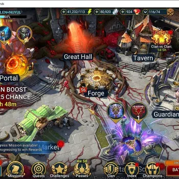 Raid: Shadow Legends Mid-Game Lv 43|Power 1,1M|1 Mythic[NQ Krixia]|30 Legend(RN  image 1