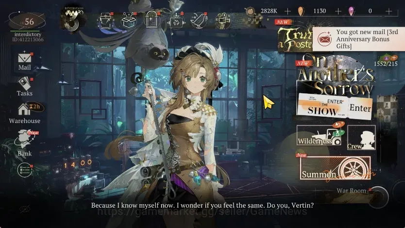 Reverse: 1999 Accounts Midgame Global|Lv 56|13 SSR 3 Limited|(Rhiannon P5,Paper Heron)+Psychube,Nautika|Ulrich P1,Lorentz 1