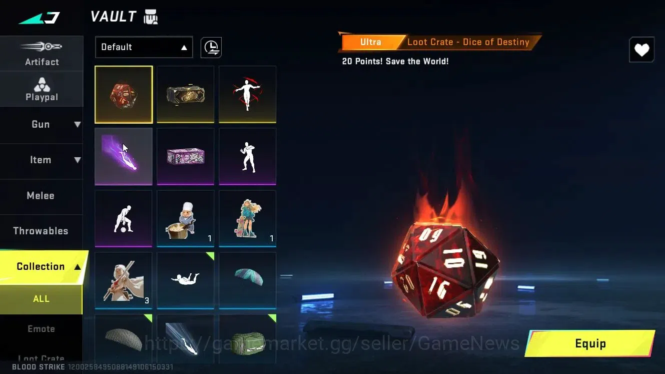 Blood Strike Accounts ASIA|ULTRA {UMP45-Ascension] | Legendary [ETHAN-Co image 12