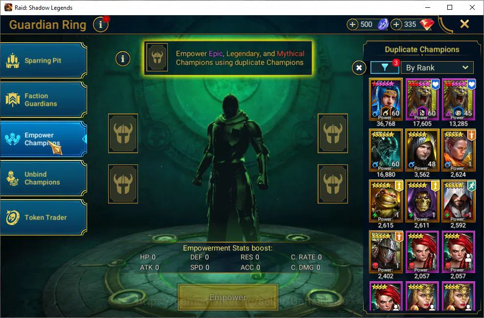 Raid: Shadow Legends Accounts Lv47 554K Power|25 Legendary(Xenomorph,Ninja,Alice image 12