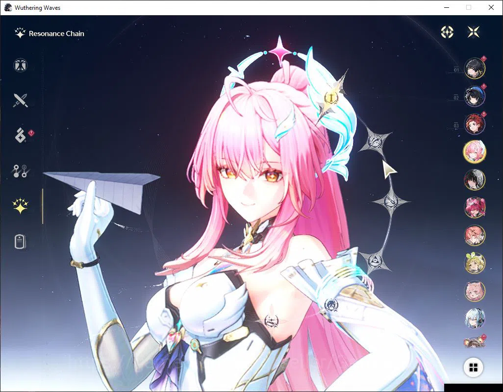 Wuthering Waves Accounts Mid-Game NA|UL 46|4 Limited| [Aemeath RC 1,Lupa,Changli]+Sign,Chisa |DB Lv30|Female MC|Log 3