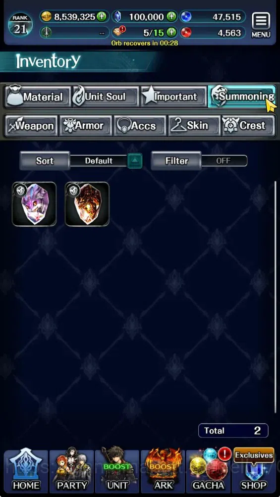Last Cloudia Accounts GLOBAL|Rank 21|100K Crystal|Top Tier Unit [Telesti image 16