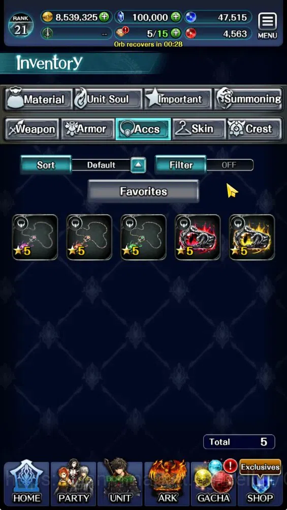 Last Cloudia Accounts GLOBAL|Rank 21|100K Crystal|Top Tier Unit [Telesti image 18