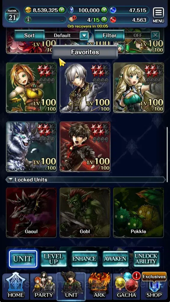 Last Cloudia Accounts GLOBAL|Rank 21|100K Crystal|Top Tier Unit [Telesti image 2