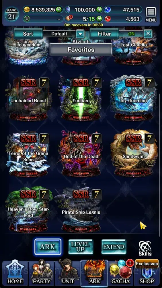 Last Cloudia Accounts GLOBAL|Rank 21|100K Crystal|Top Tier Unit [Telesti image 7