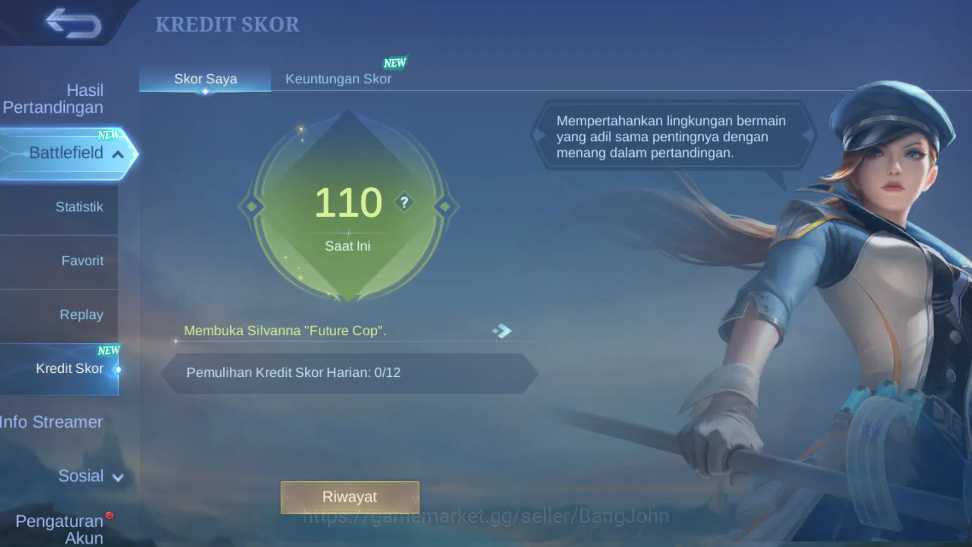 Mobile Legends: Bang Bang Accounts Hero 131|Skin 484|Legend Saber+Gusion|KOFChou+Auro image 5