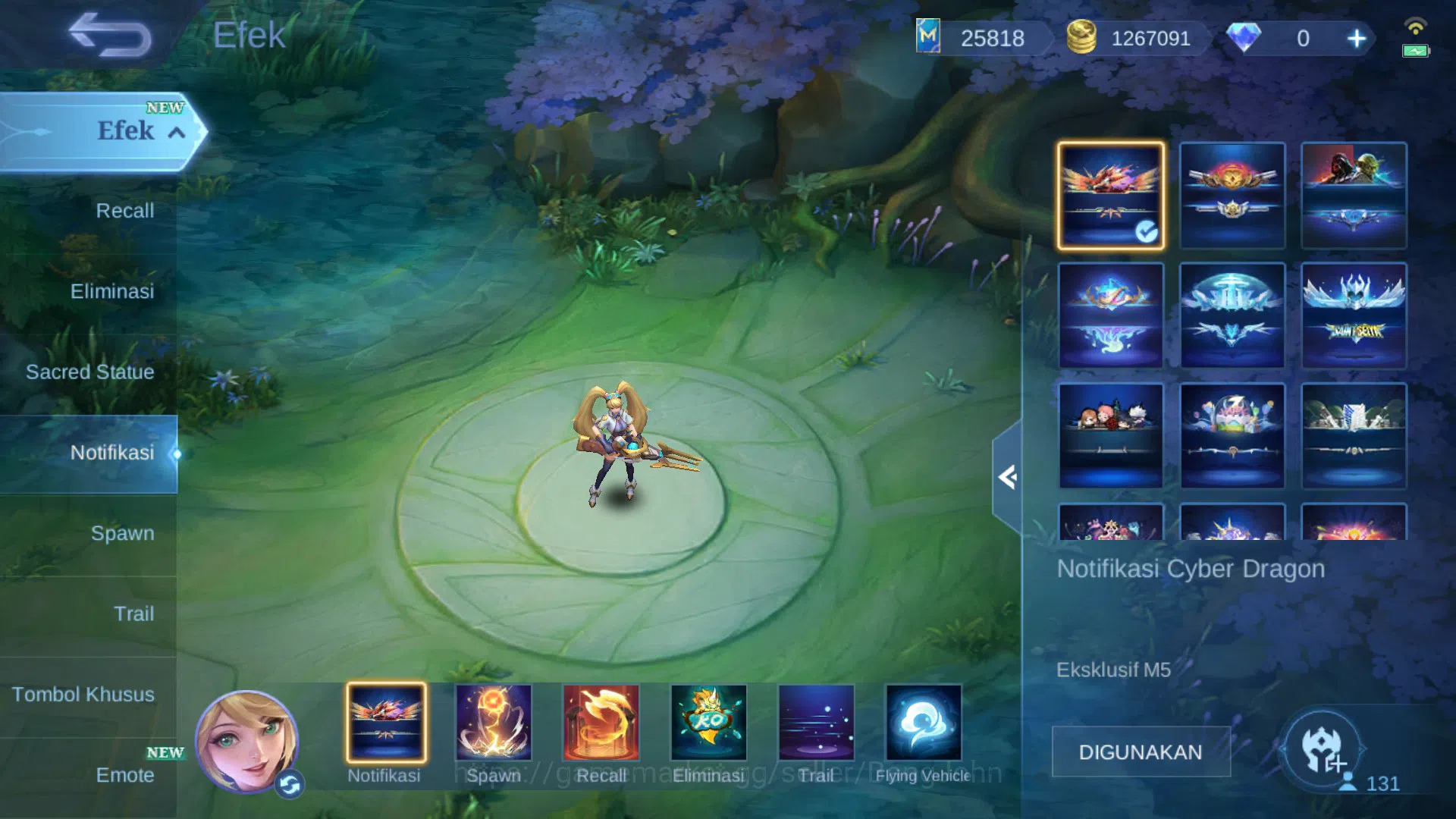 Mobile Legends: Bang Bang Accounts Hero 131|Skin 484|Legend Saber+Gusion|KOFChou+Auro image 9