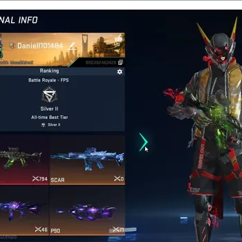 Blood Strike Accounts High-End ASIA|ETERNAL: Galil-Noxdra|3 ULTRA GUNS|1 ULTRA STRIKER|2 LEGENDARY GUNS|Lv6 Silver