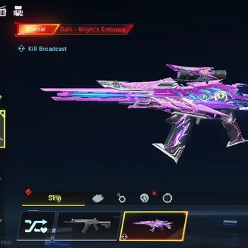 Blood Strike Accounts Starter Asia | Eternal Galil Blight Embrace Lv2 | Legendary M4A1 Venom,M82 Specterstrike|Fresh Starter