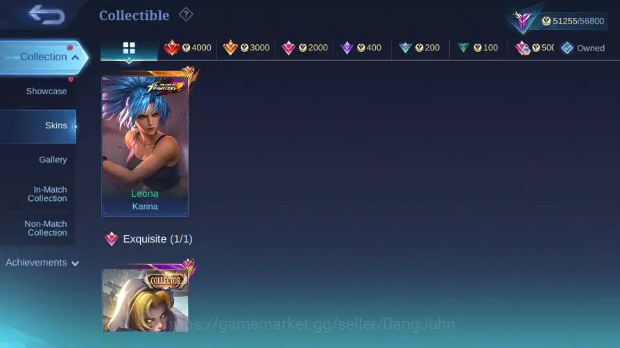 Mobile Legends: Bang Bang Accounts Global|Hero 132|Skin 266|Renowned|Collector Natali image 11
