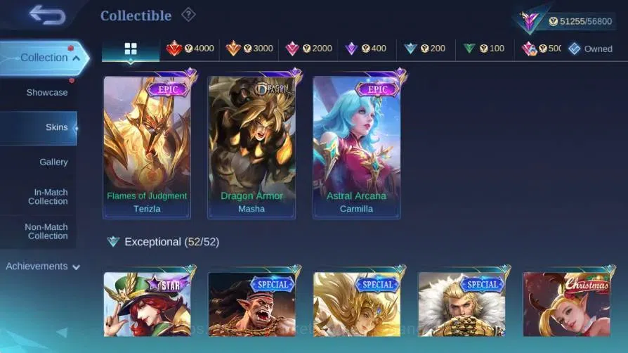 Mobile Legends: Bang Bang Accounts Global|Hero 132|Skin 266|Renowned|Collector Natali image 5